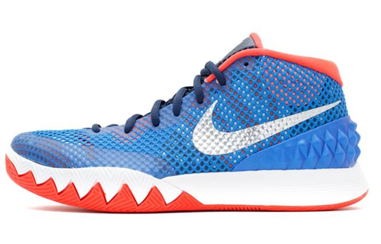 

Кроссовки Nike Kyrie 1, синий/белый/красный