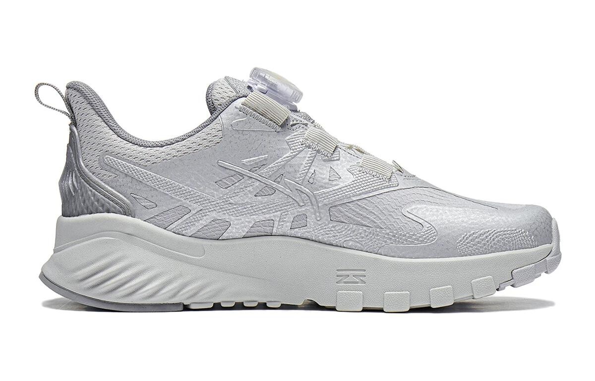 Кроссовки LINING YOUNG Sports Life Collection Kids Lifestyle Shoes GS Low-top Silver/microcrystalline Grey, серебряный — фото 2