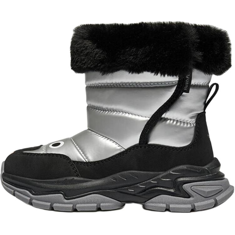 

Детские зимние сапоги Kids Hush Puppies, серебро