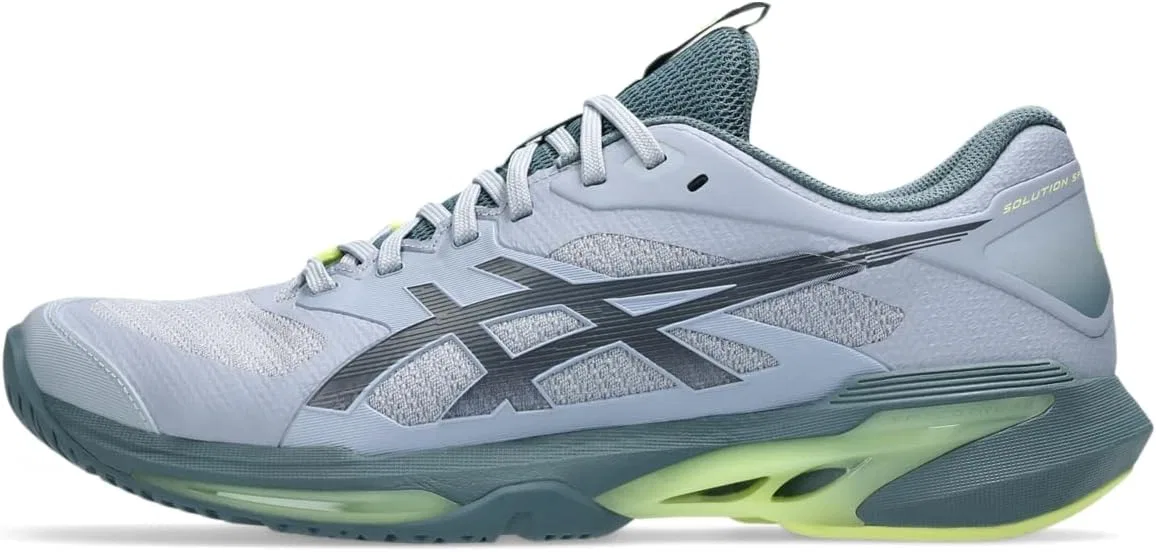 Кроссовки для тенниса ASICS Solution Speed FF 4, Grey Blue/Ironclad