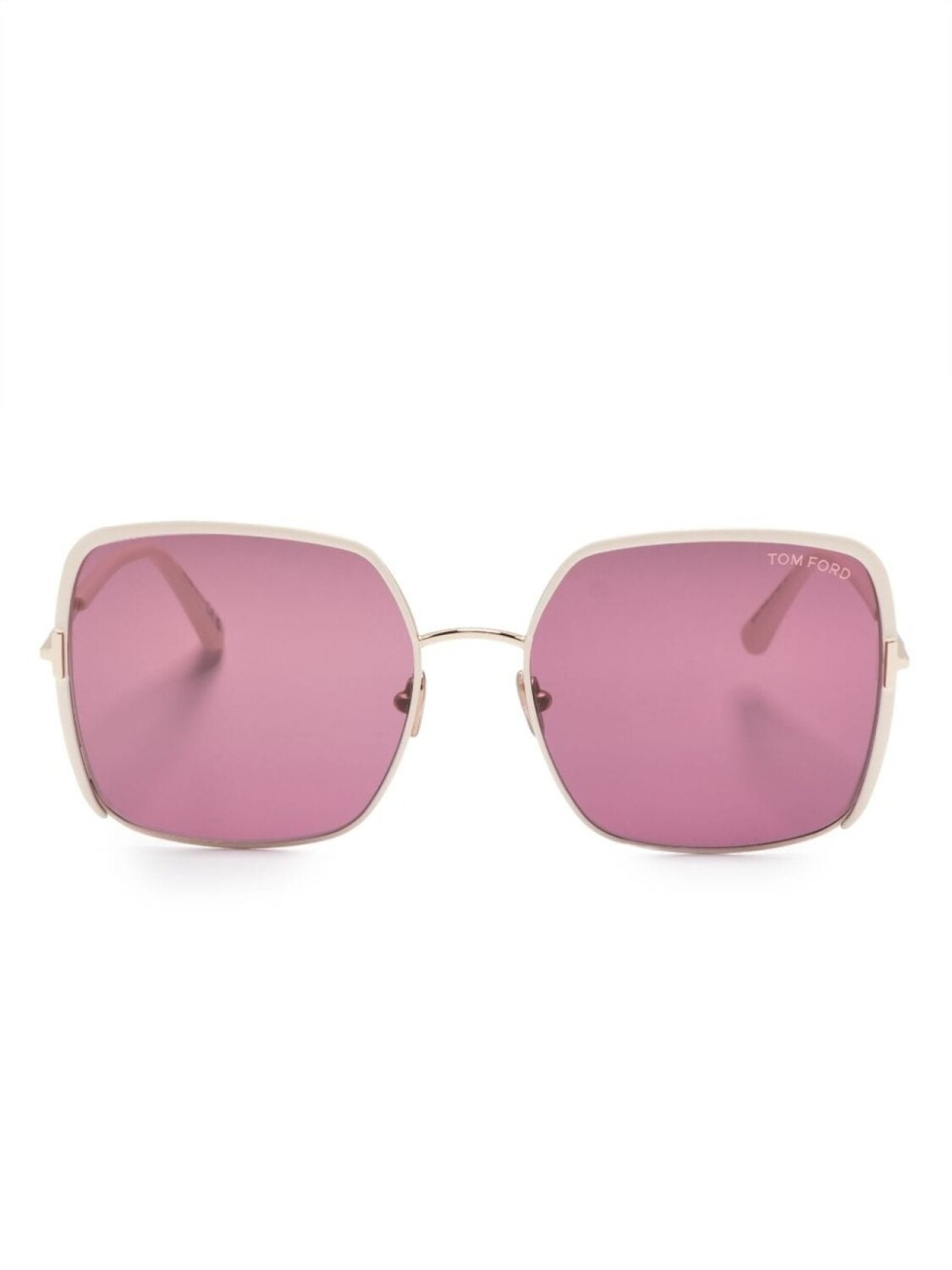 

TOM FORD Eyewear солнцезащитные очки в квадратной оправе, нейтральный цвет