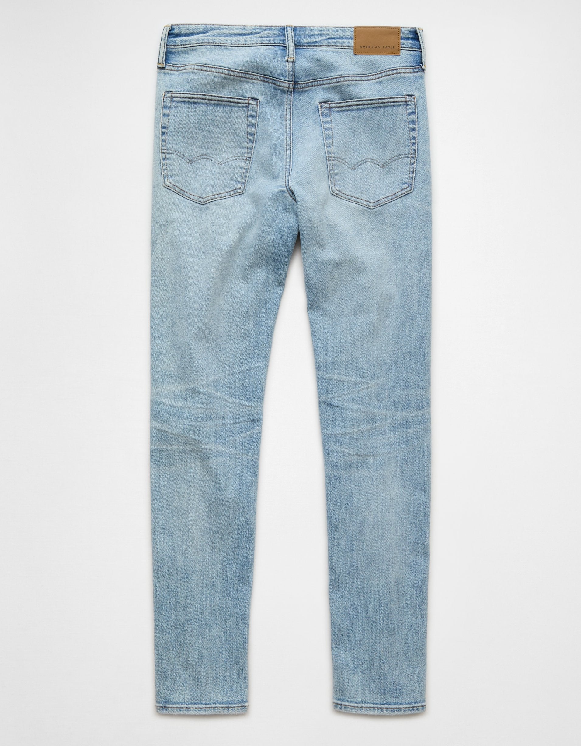 

Джинсы AE AirFlex+ Slim Straight American Eagle Outfitters, цвет skylight