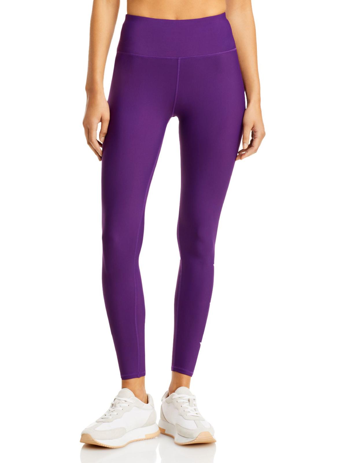 

Foil Star женские спортивные леггинсы до щиколотки Aqua, цвет boysenberry