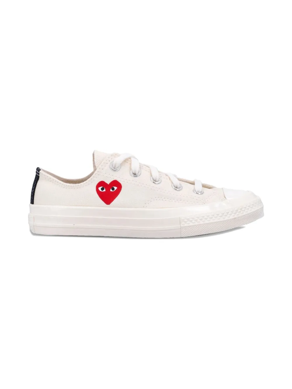 

Низкие кеды X Converse с логотипом Comme Des Garçons Play Kids, белый