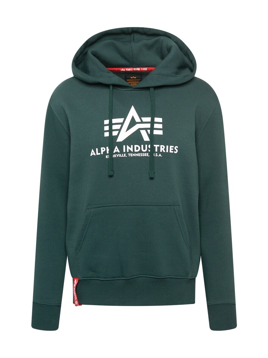 

Толстовка Alpha Industries, изумрудный