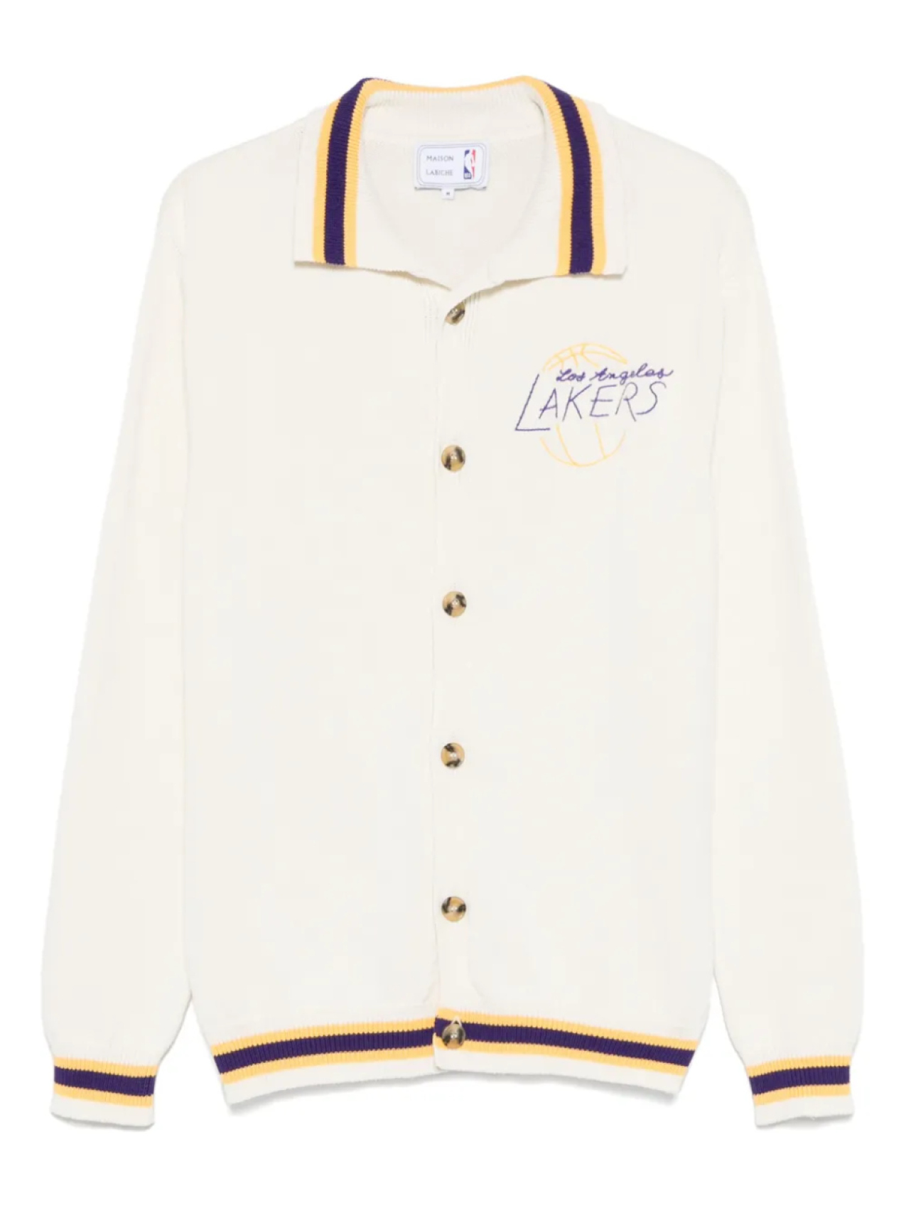 

Кардиган X NBA Los Angeles Lakers Maison Labiche, нейтральный