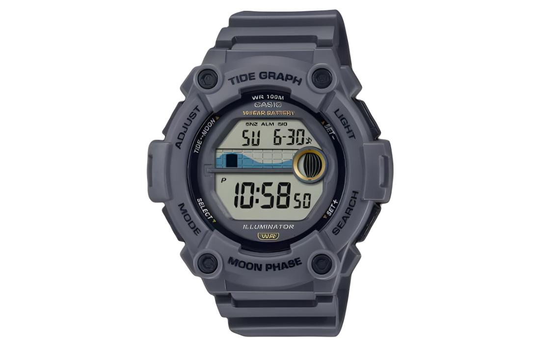 

CASIO Часы Men DIGITAL Series Gray Watch WS-1300H-8A, Gray Dial