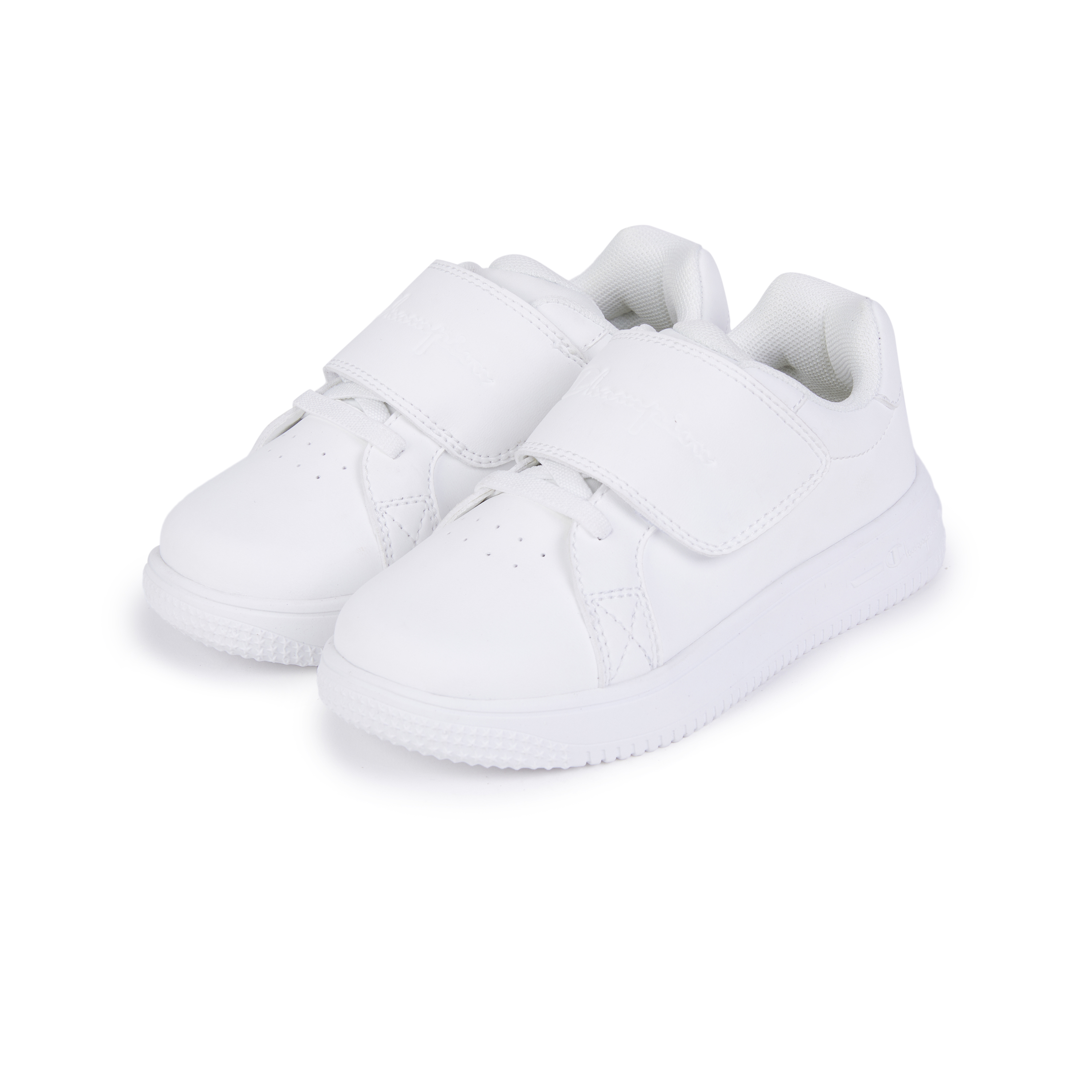 Champion Kids Детские кроссовки для скейтбординга с низким верхом, устойчивые к истиранию, белые — фото 2