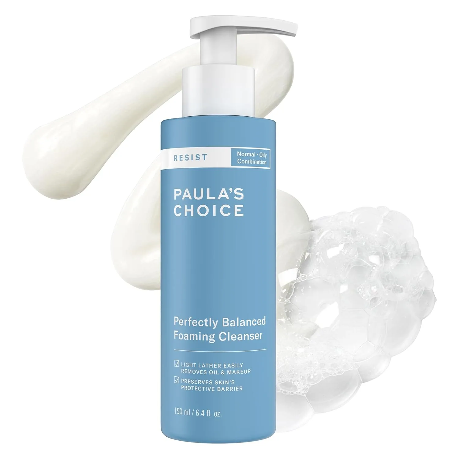 Пенка для умывания Paula's Choice — RESIST Perfectly Balanced Foaming Facial Cleanser, очищающая пенка для лица с, 189 мл