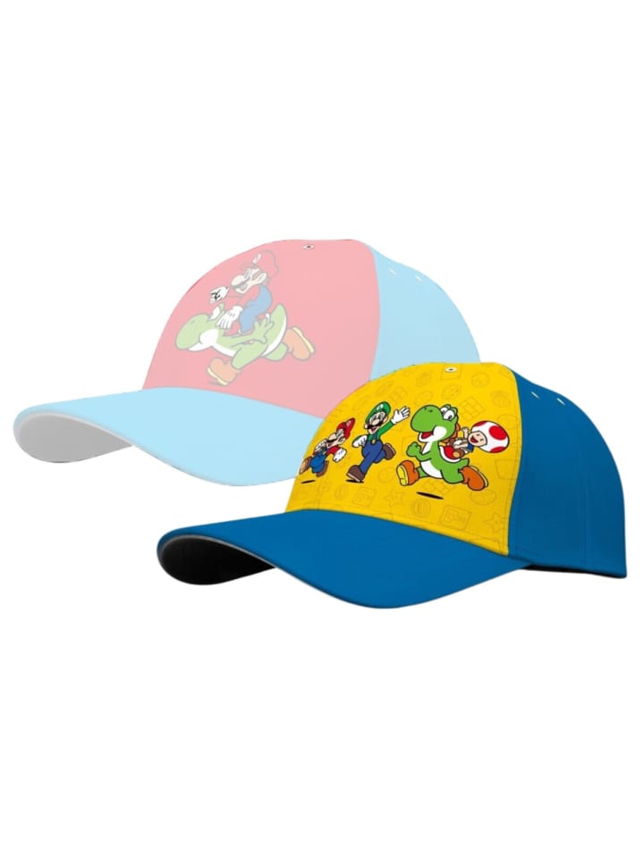 

Шапка Super Mario, разноцветный