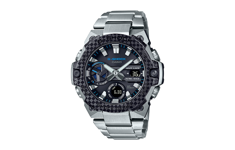 

CASIO Часы Men G-STEEL Series Black Watch, Black Dial