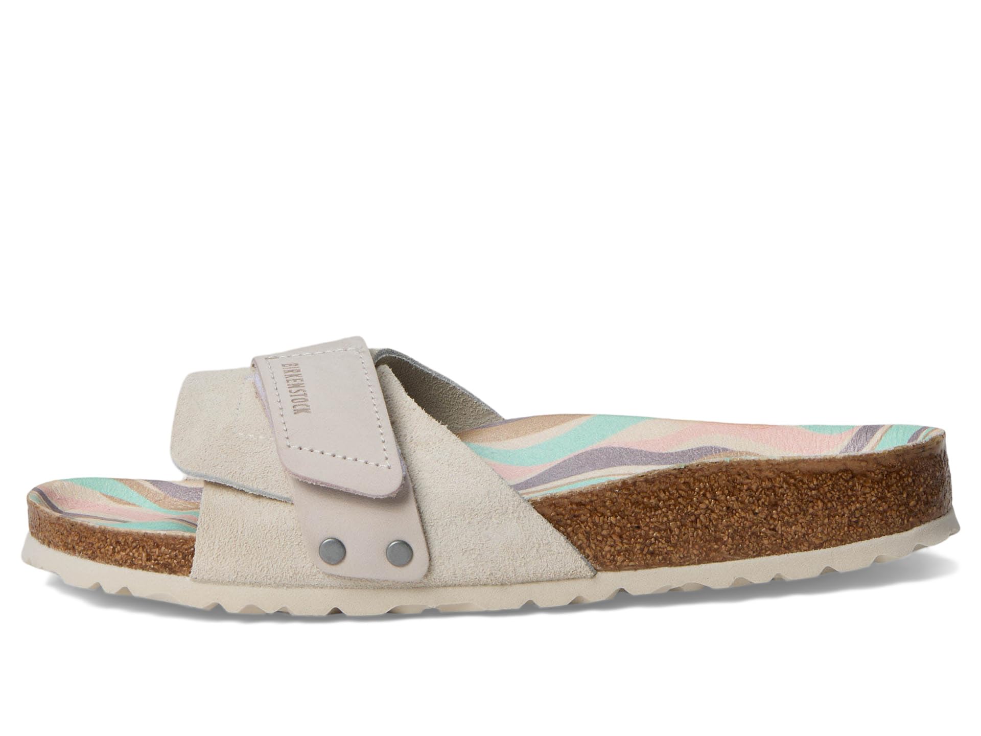 Сандалии Birkenstock Oita Printed Footbed, Antique White — фото 4