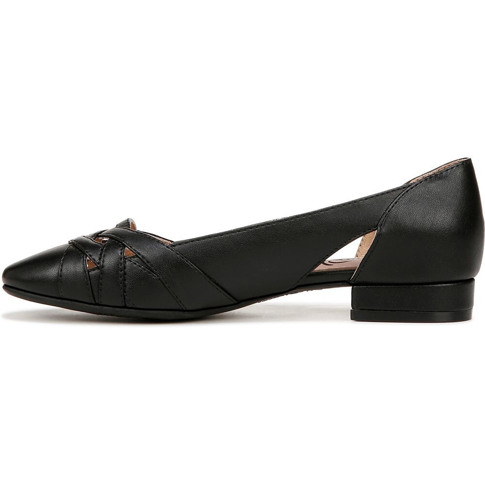 Женские туфли на плоской подошве с вырезами LifeStride Carmen, цвет Silver — фото 3