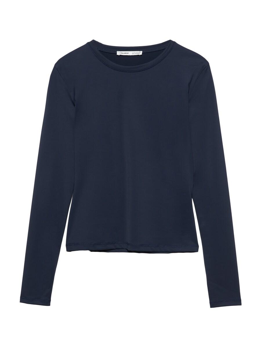 

Лонгслив Pull&Bear Pull&Bear , Navy