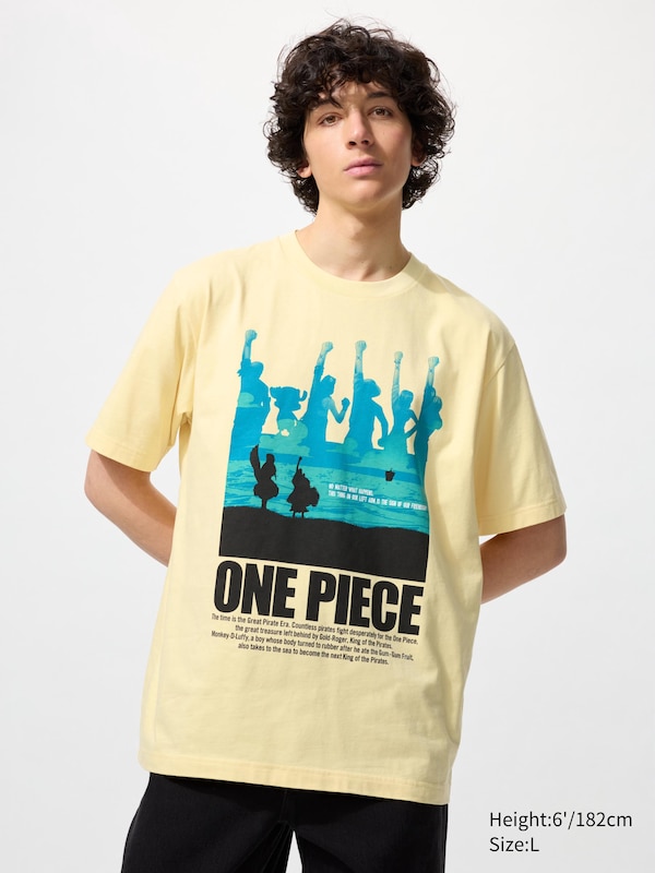 

Футболка с графическим принтом из архива ut Uniqlo, желтый