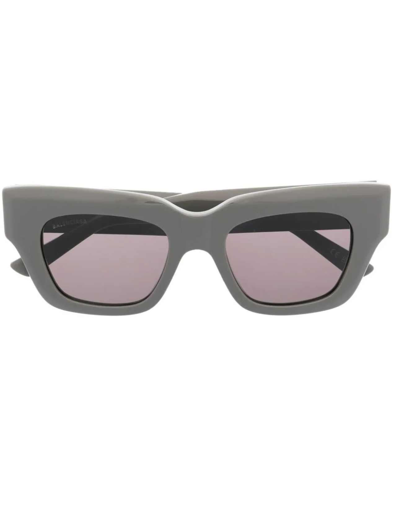 

Balenciaga Eyewear солнцезащитные очки в квадратной оправе с логотипом, серый