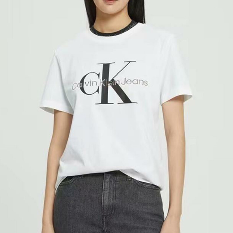 Футболка унисекс Calvin Klein, белый — фото 2