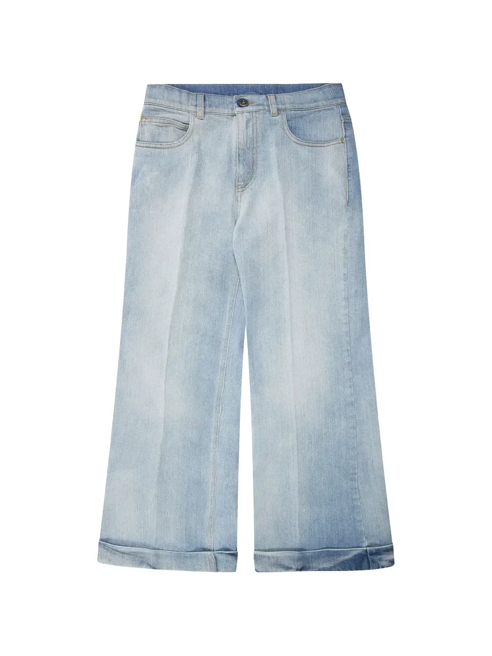 Джинсы bootcut Golden Goose Kids, синий
