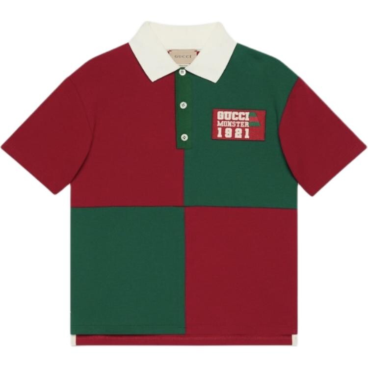 

Футболка детская Gucci, красный / зеленый