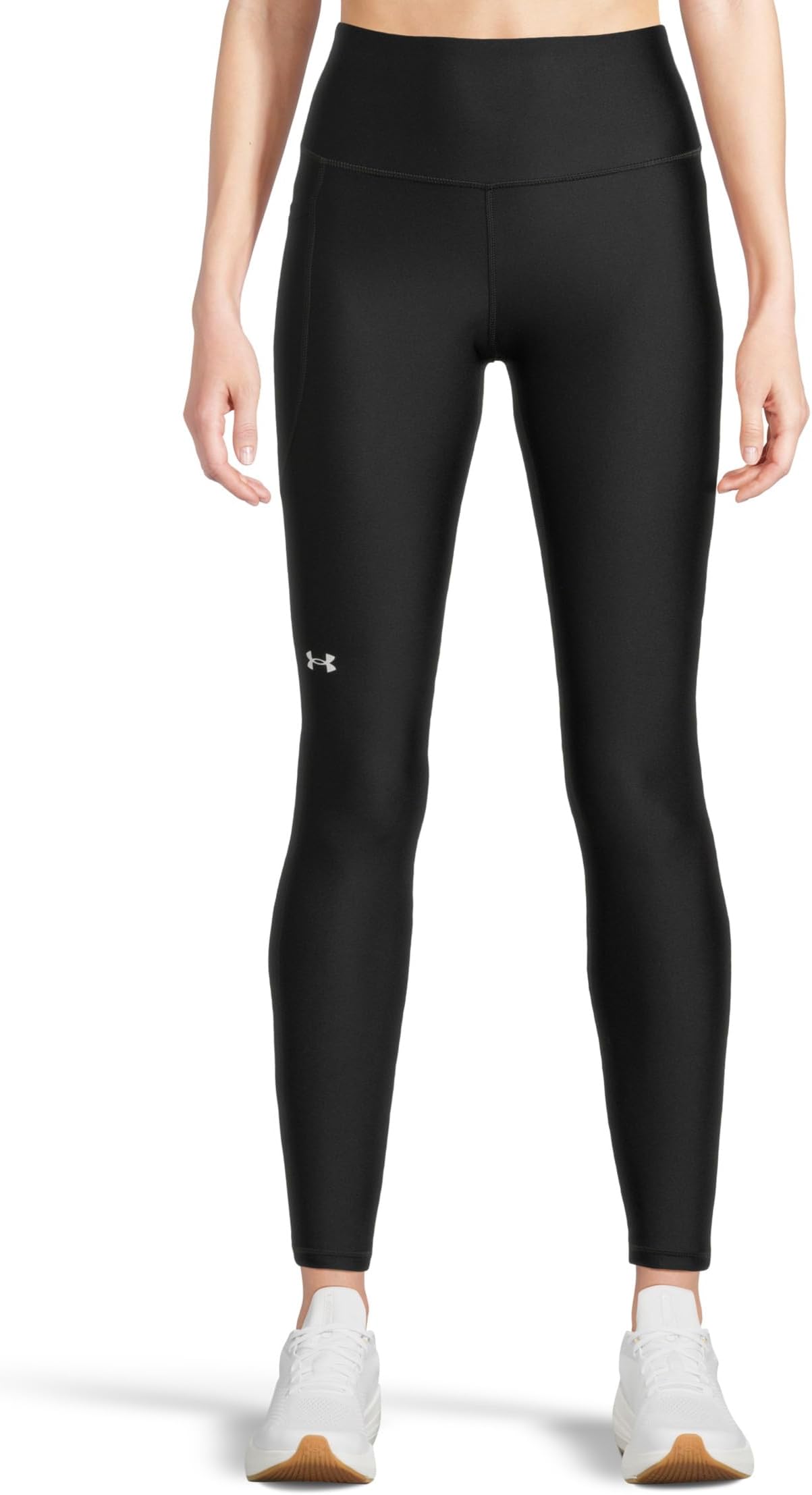 

Брюки Under Armour HeatGear Armour High-Waisted Pocketed Leggings, Black/White