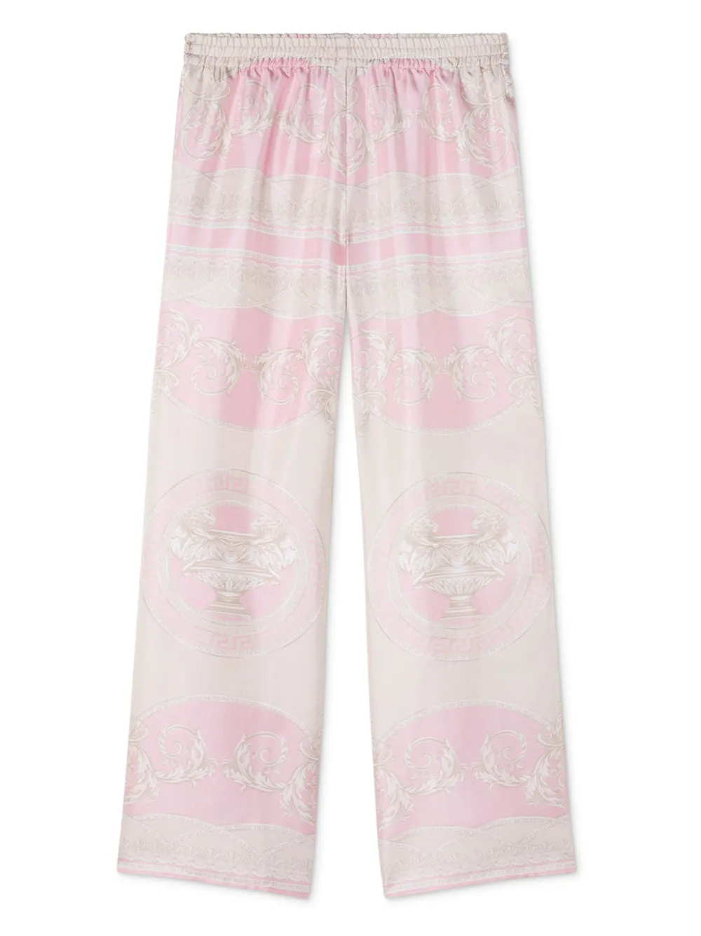 

Спортивные брюки с принтом Versace Kids, розовый