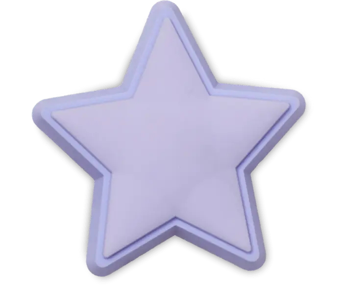 

Джиббитсы Purple Sport Star Crocs