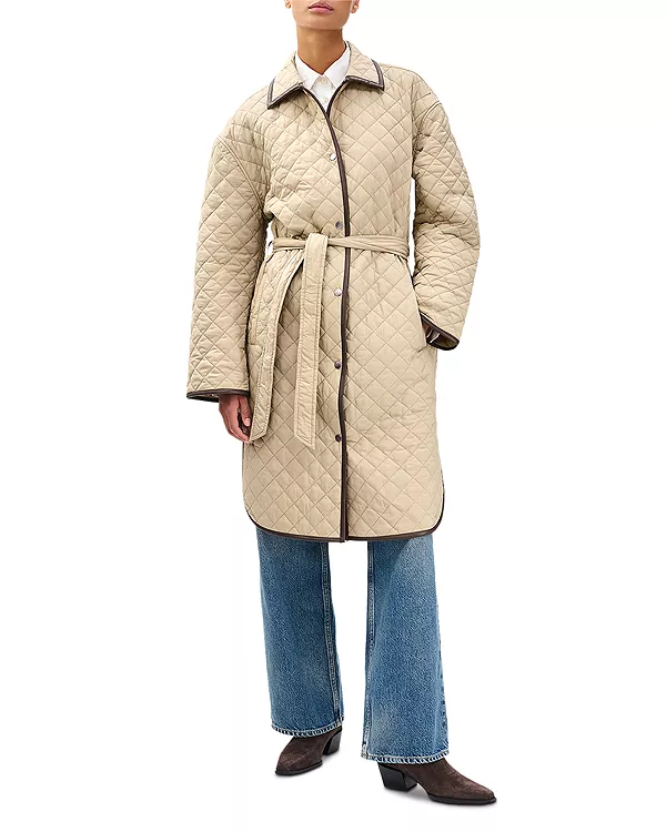 

Стеганая куртка Келли Rag & Bone, бежевый