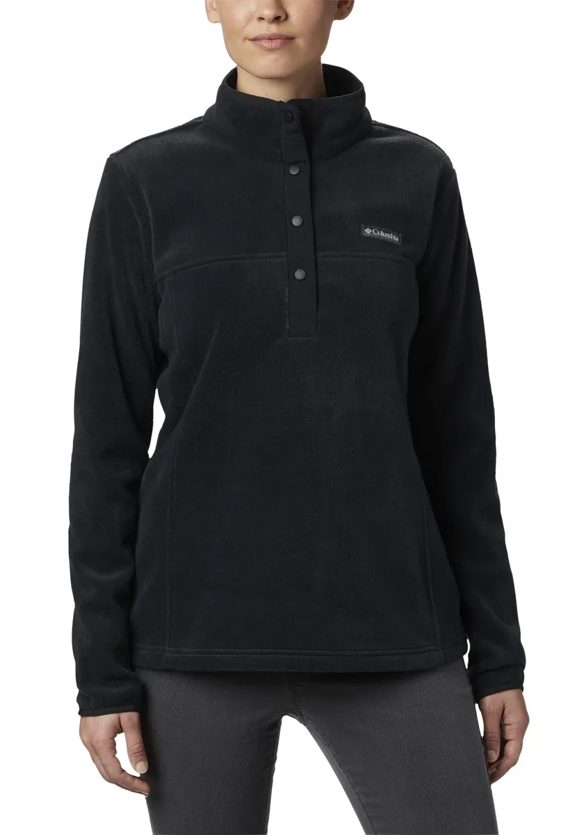 

Флисовый пуловер Columbia "Benton Springs 1/2 Snap Pullover", черный