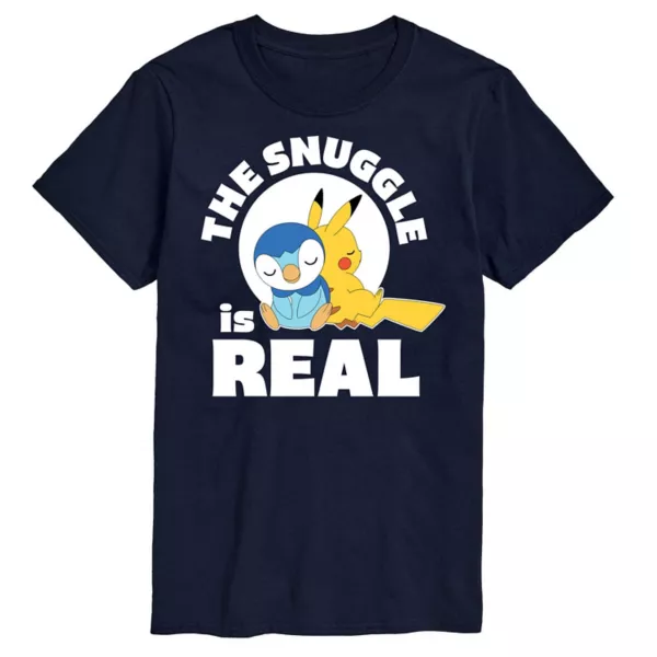 

Мужская футболка Pokemon "Обнимашки с Пикачу" Licensed Character, синий