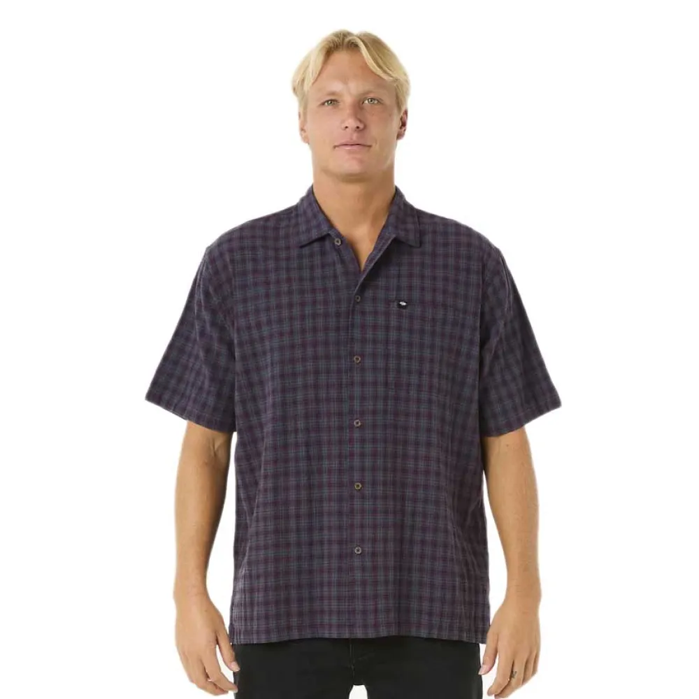 

Рубашка с коротким рукавом Rip Curl Classic Surf Check, серый