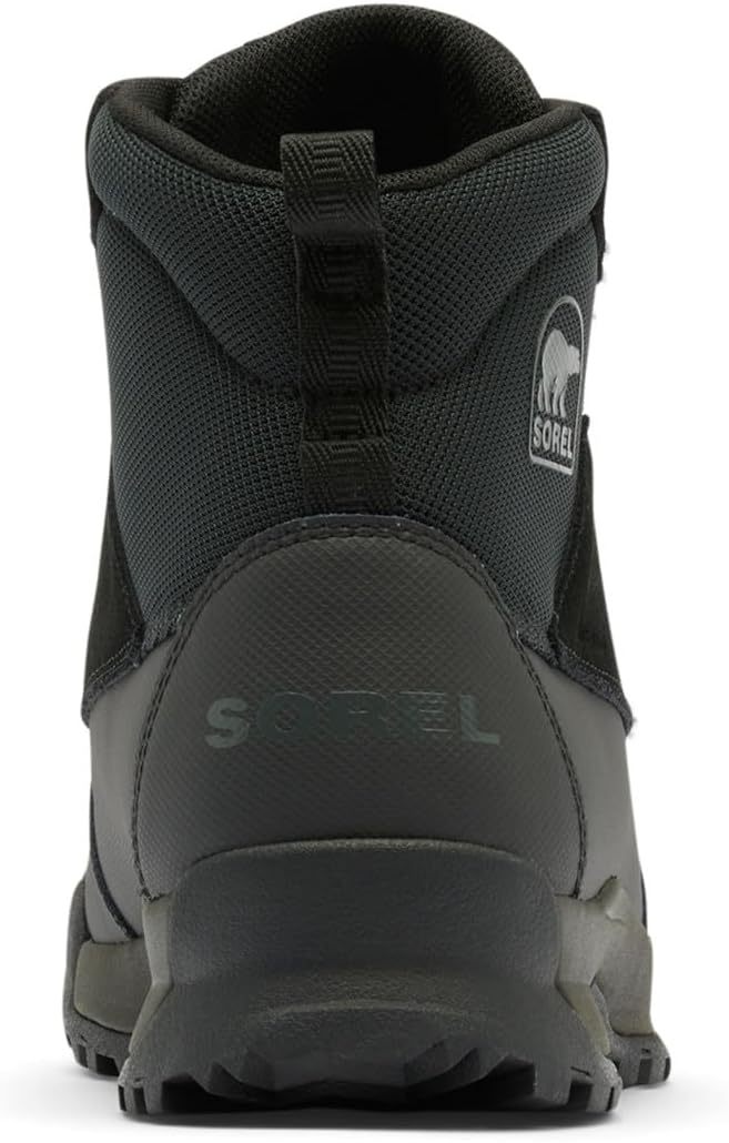 Мужские водонепроницаемые ботинки SOREL Buxton Lite Lace Plus, черный — фото 3