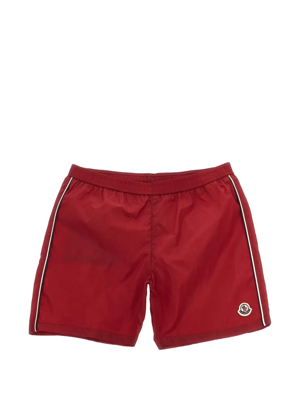Плавки с аппликацией логотипа Moncler Enfant, красный