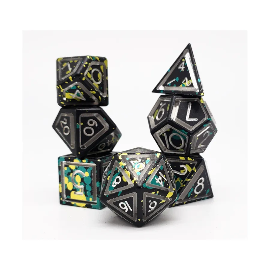 

Поликомплект минтая в клетке — Опасность (7), Aluminium Caged Dice