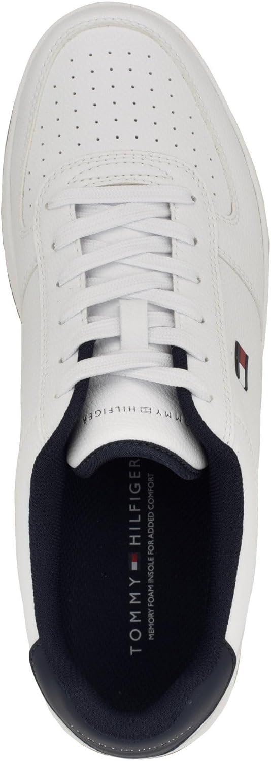 Мужские кроссовки Tommy Hilfiger Tathan, белый/синий/коричневый/темно-синий — фото 2