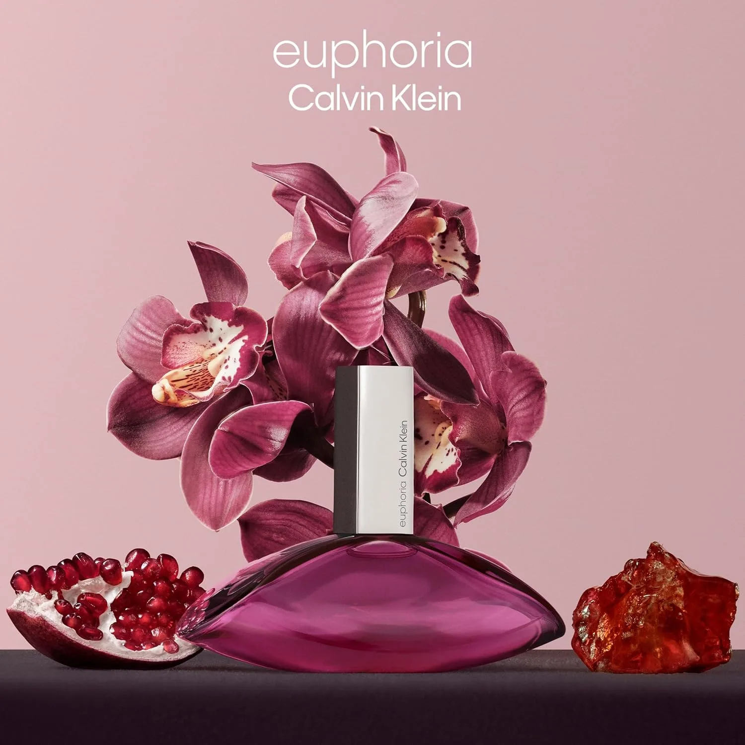 Лосьон для тела Calvin Klein Euphoria с нотами граната, черной орхидеи, цветка лотоса и красного дерева, 190 мл. — фото 3