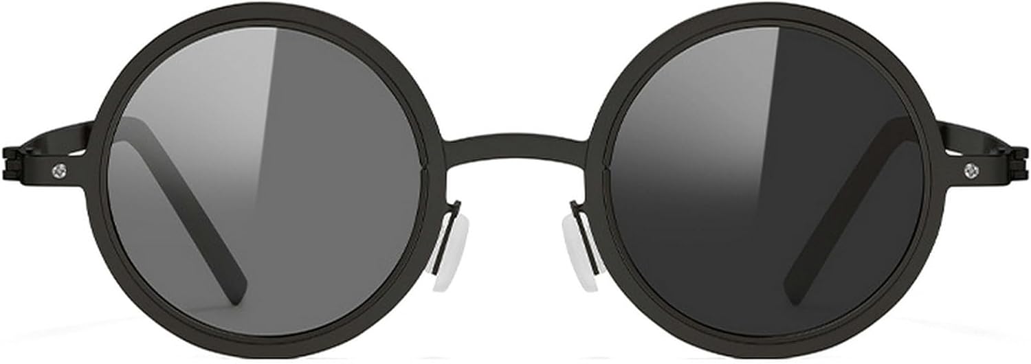 

Регулируемые солнцезащитные очки с 1-9 режимами затемнения, закругленные поляризованные линзы с ND-фильтром для мужчин, для пляжа, рыбалки и вождения mincl, Black Gray