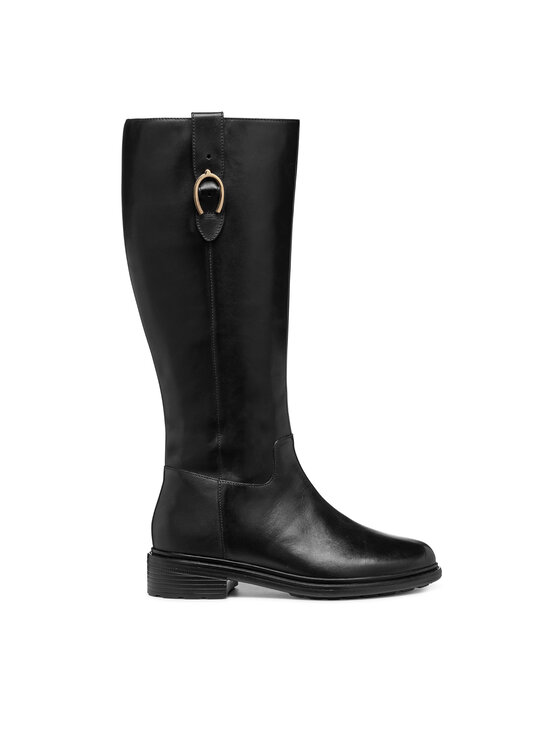Классические сапоги D Walk Pleasure D46TGD 00043 C9999 Geox, чёрный