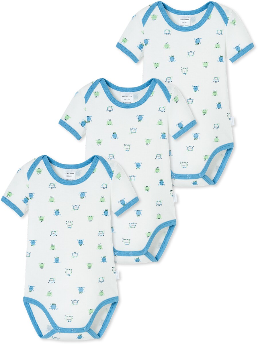 

Комбинезон SCHIESSER Baby Love Natural, цвет Blue/White