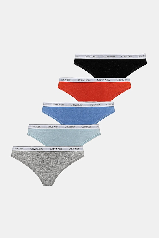 

Стринги 5 шт Calvin Klein Underwear, серый