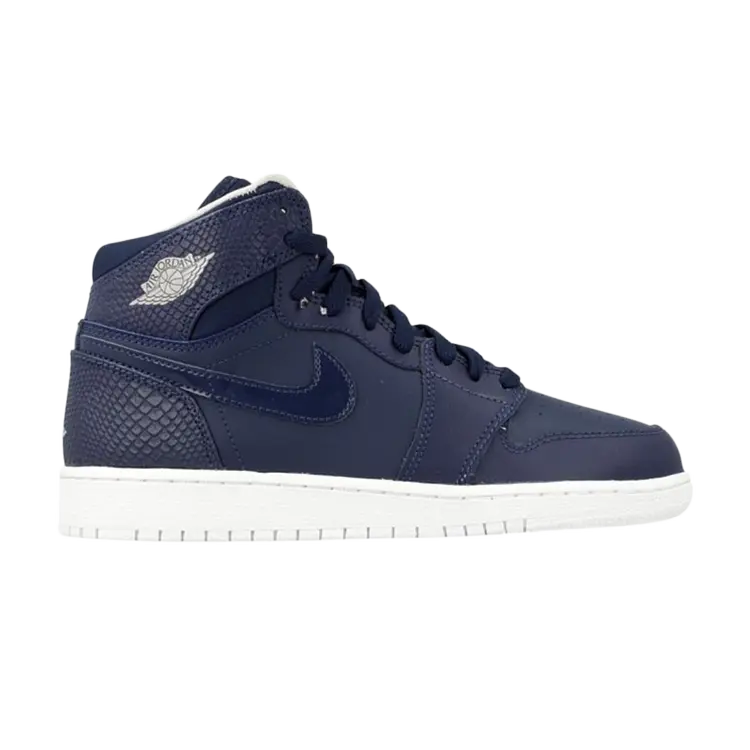 

Кроссовки Air Jordan 1 Retro High GS 'Midnight Navy', синий