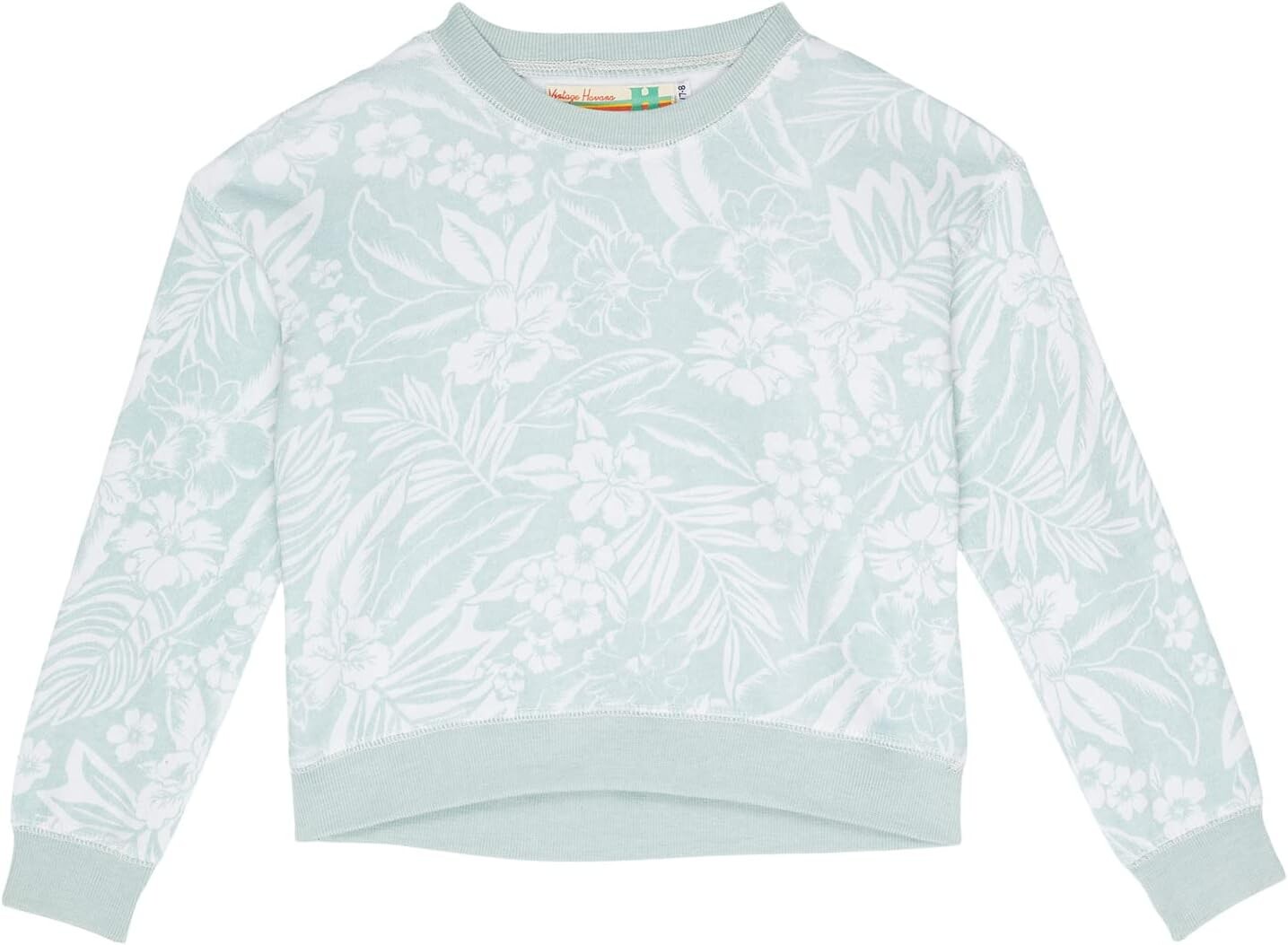 

Толстовка Vintage Havana Ballon Sleeve Crew, цвет Baby Mint