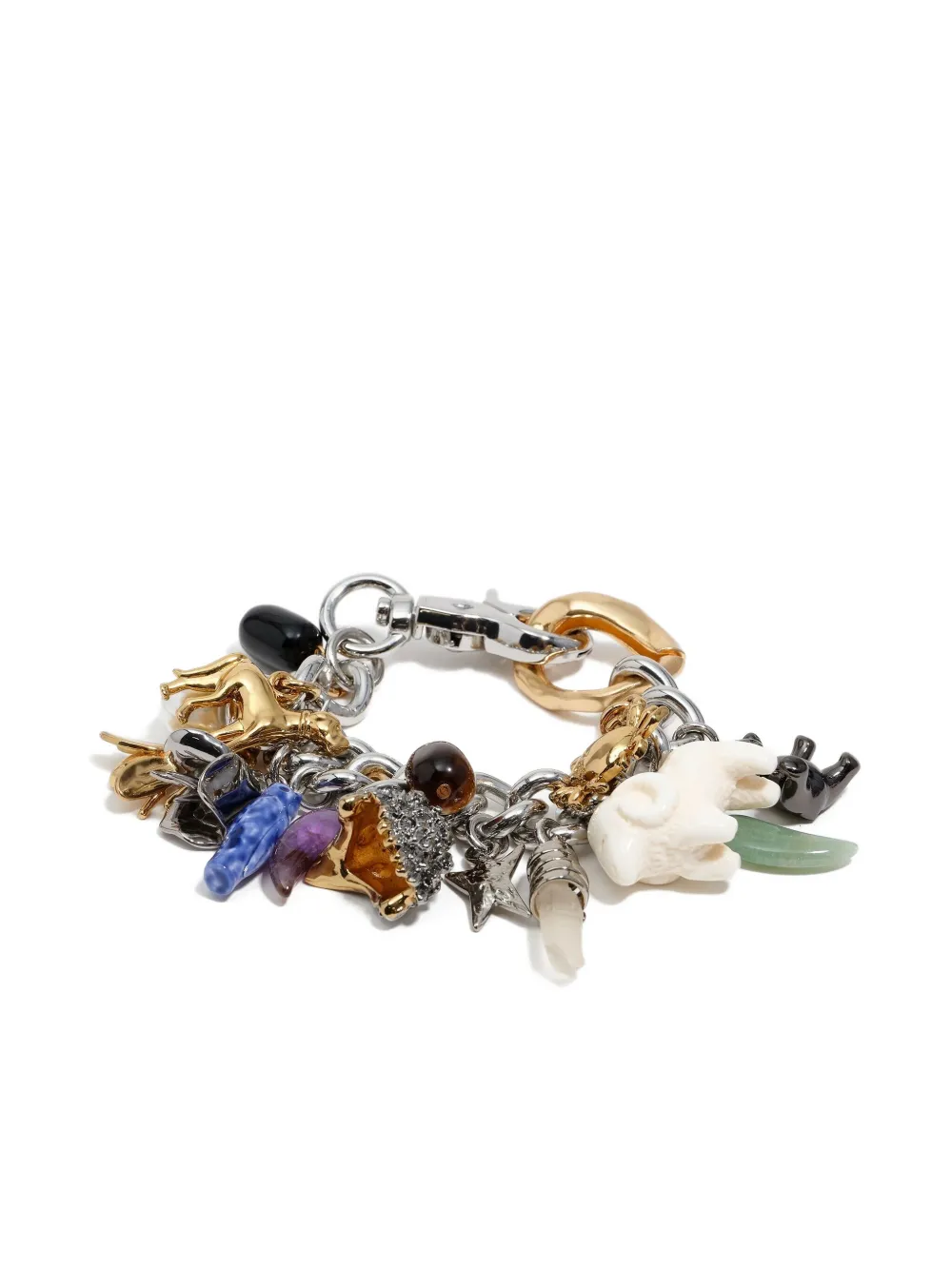 

Браслет-цепочка с подвесками Bimba y Lola, серебряный