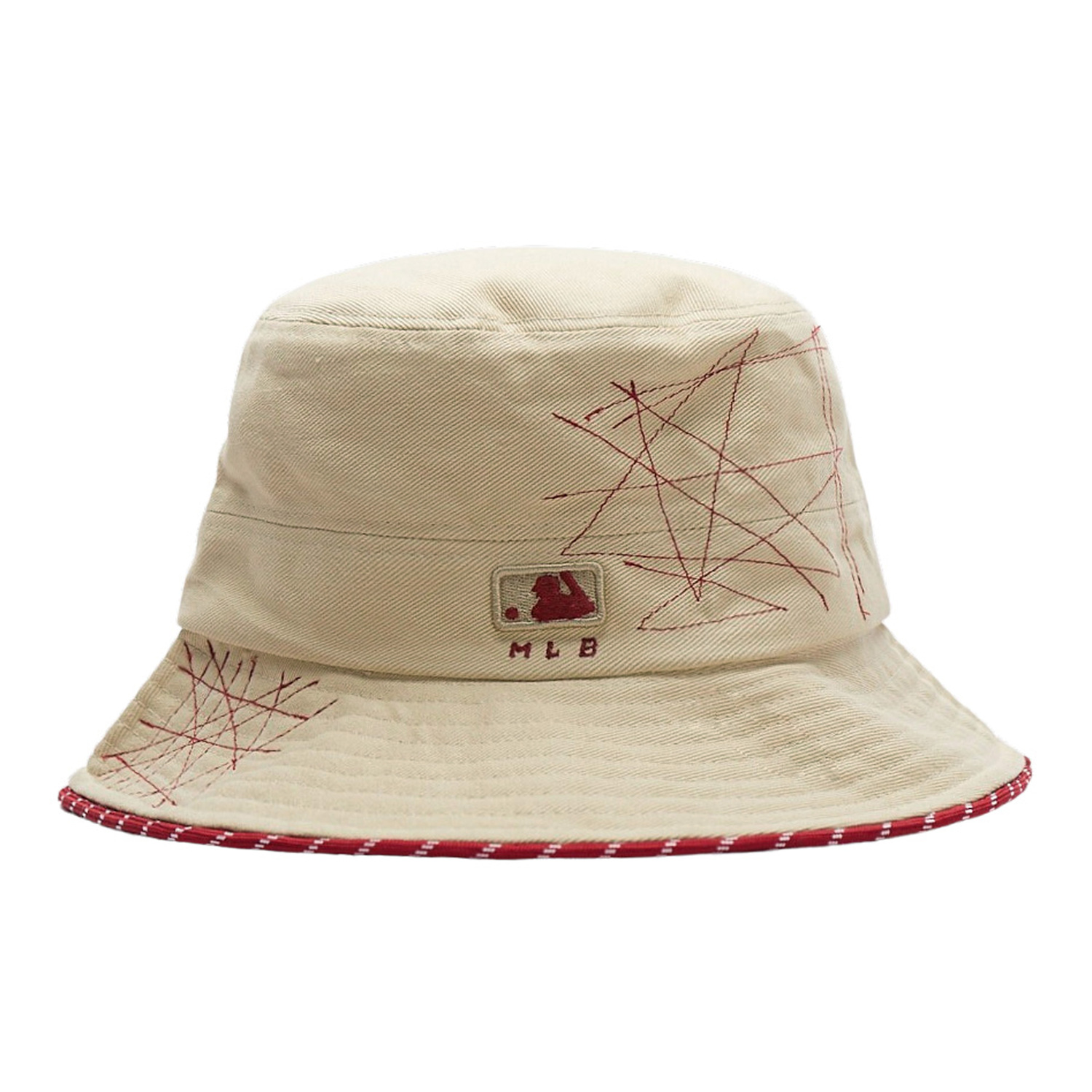 

MLB Хлопковая панама унисекс бежевая, Beige