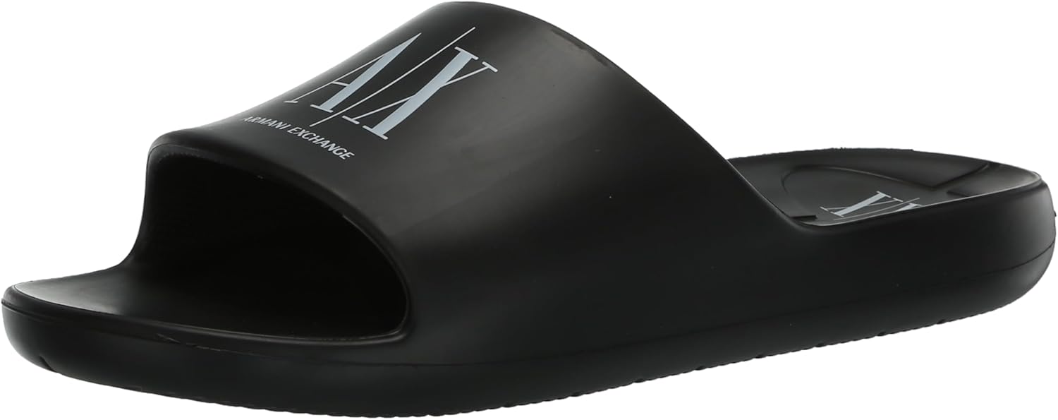 

Мужские шлепанцы Armani Exchange Icon Project с логотипом, белый