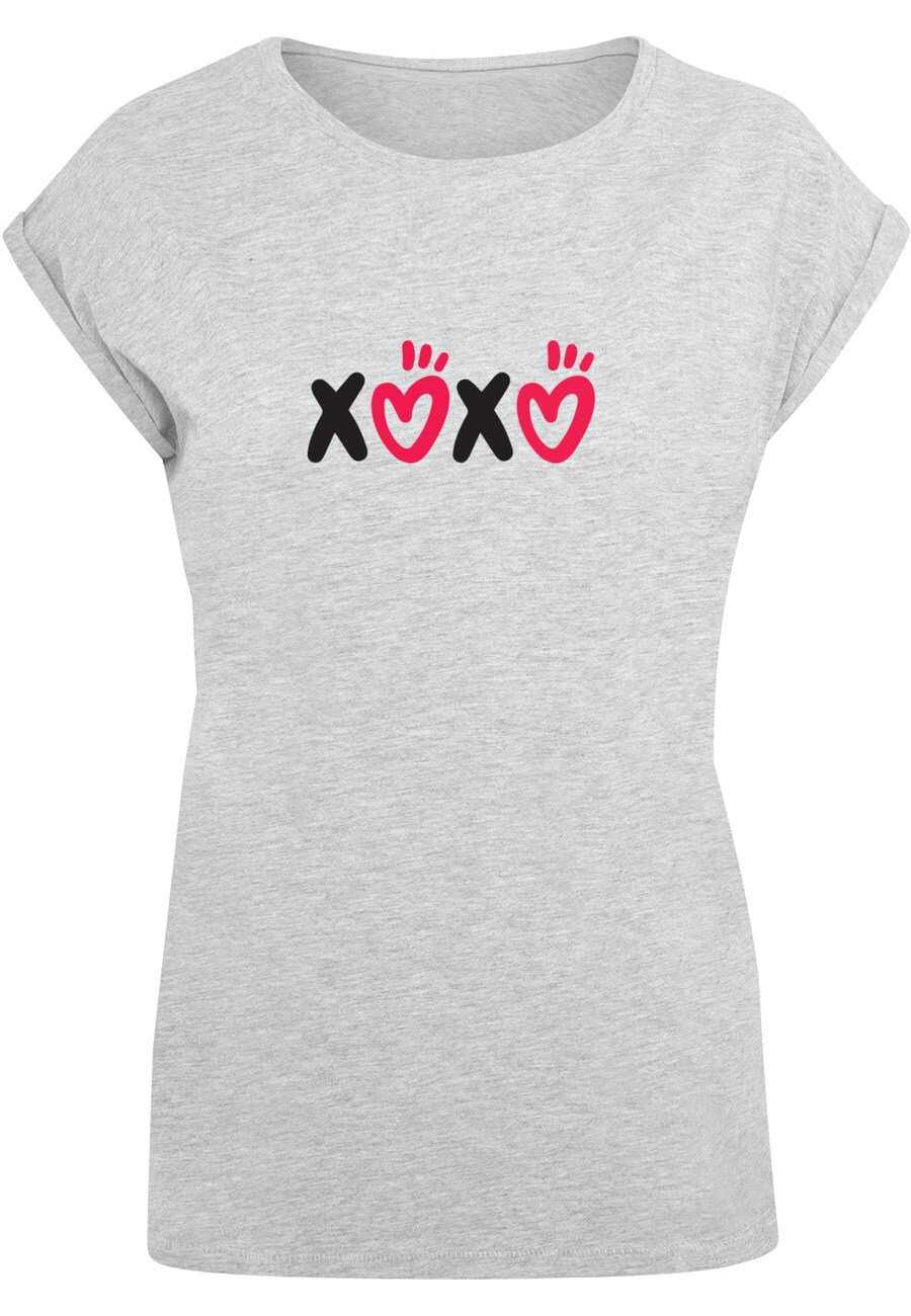 

Рубашка Merchcode Valentines Day - Xoxo, пятнистый серый