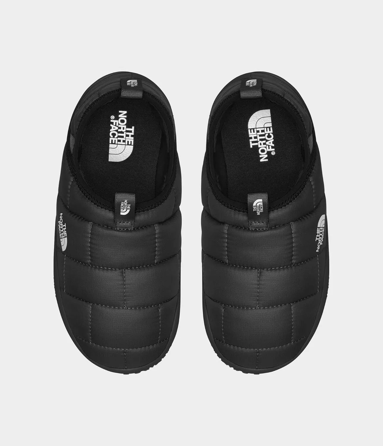 Детские унисекс тапочки The North Face Thermoball Traction Mule II, 2-Tnf Black Tnf White — фото 2