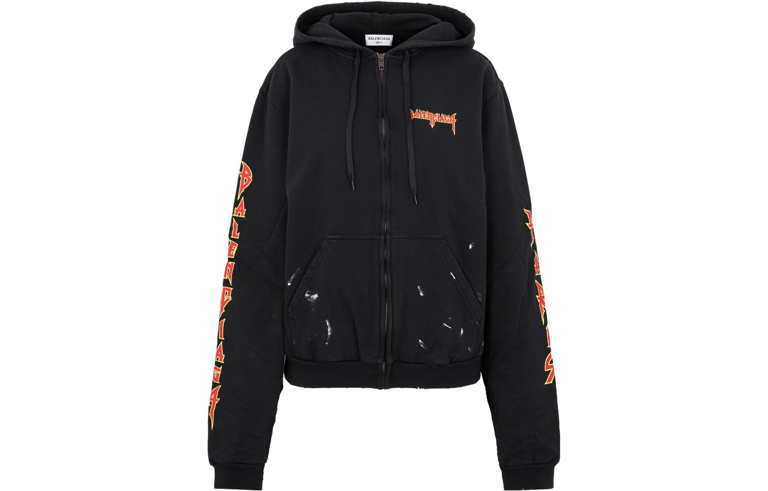 

Толстовка женская Balenciaga Metal Vintage, черный