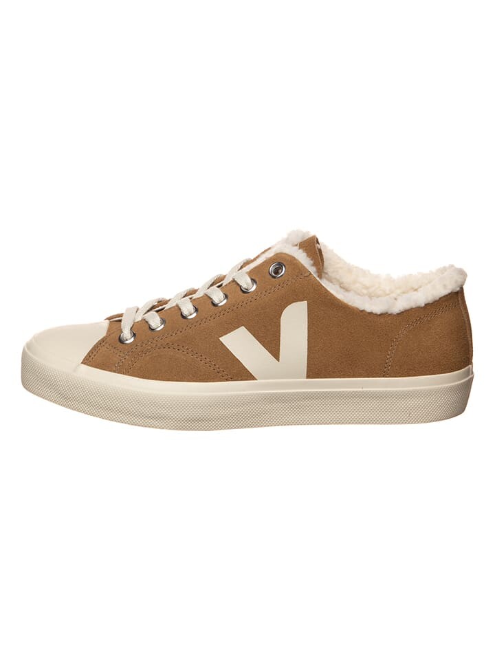 

Кроссовки на шнуровке Veja Leder-Sneakers Wata II Low, цвет Hellbraun/Creme