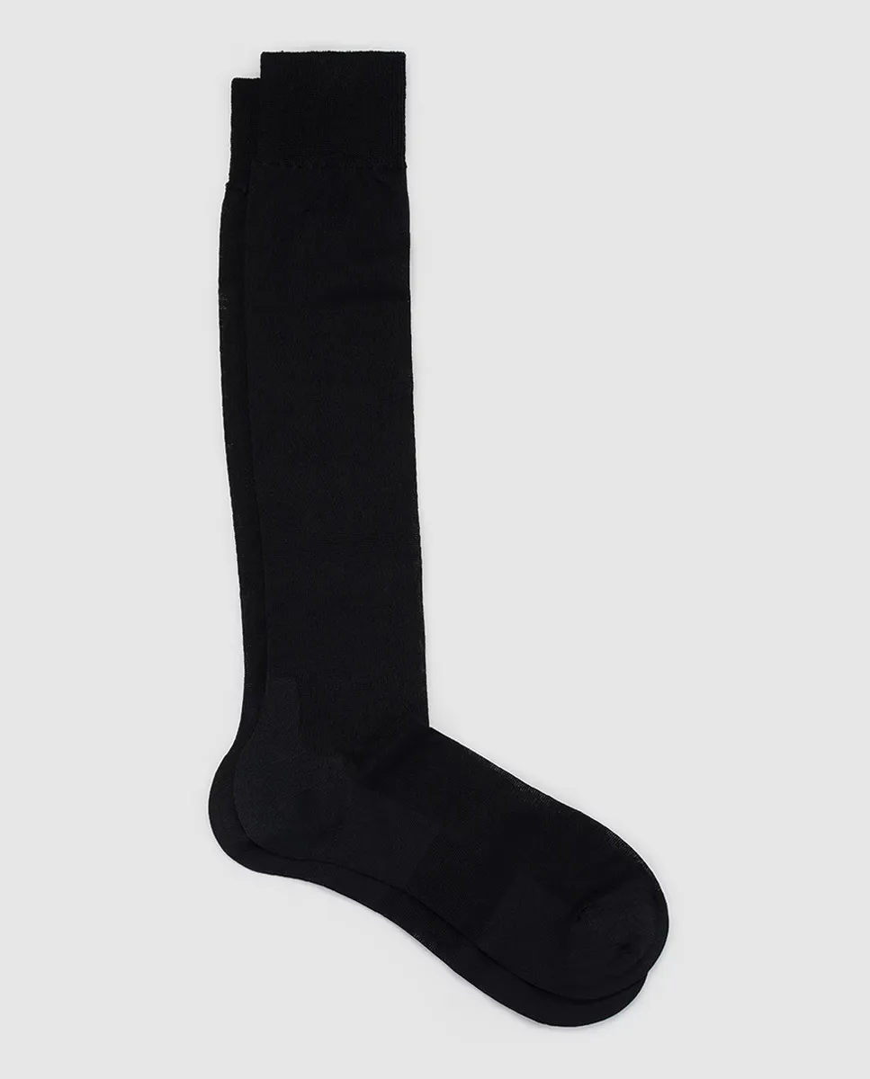 

Мужские носки ZD Maroon High из шотландской пряжи, чёрный