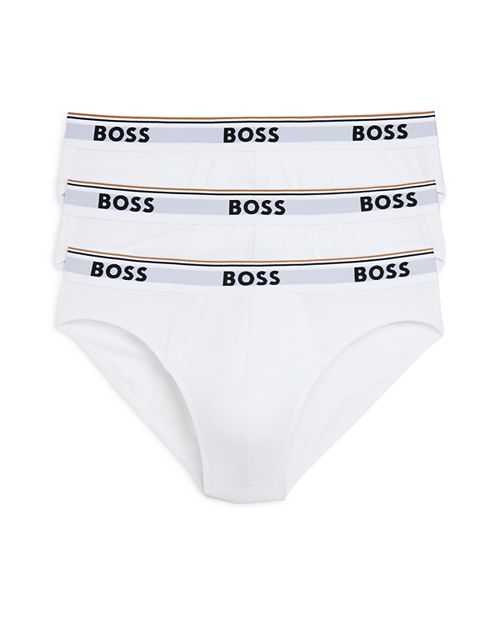 

Трусы Power из смесового хлопка, упаковка из 3 шт. BOSS, цвет White